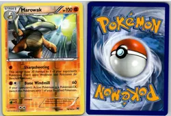 Marowak 78/162 Rare BREAKthrough Pokemon Reverse Holo - Image 3