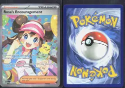 ROSA'S ENCOURAGEMENT 123/088 HOLO PERFECT ORDER POKEMON NM/M - Image 1