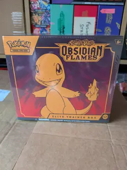 Pokemon TCG Obsidian Flames Elite Trainer Box ETB New Sealed - Image 1