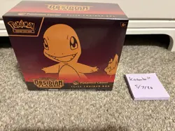 Pokemon TCG Obsidian Flames Pokemon Center Elite Trainer Box ETB Sealed - Image 1