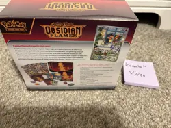 Pokemon TCG Obsidian Flames Pokemon Center Elite Trainer Box ETB Sealed - Image 3