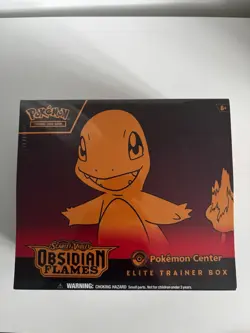 Obsidian Flames Pokemon Center Elite Trainer Box + New Sealed ETB - Pokemon TCG - Image 1