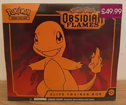 Pokemon TCG Obsidian Flames Elite Trainer Box New Sealed - Image 1