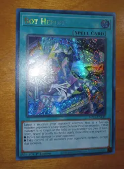 Yugioh Bot Herder MP25-EN149 Prismatic Secret Rare 1st Edition NM - Image 2