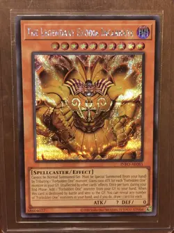 Yugioh The Legendary Exodia Incarnate INFO-AE121 - Asian English Secret - USA - Image 1