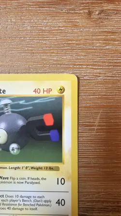 Pokemon TCG Magnemite Base Set 1st Edition Common Shadowless Card 53/102 LP - Image 5