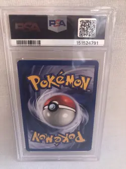 PSA 7 WOTC 1999 Fossil Unlimited Raichu 29/62 1999-2000 Copyright Error Card NM - Image 3