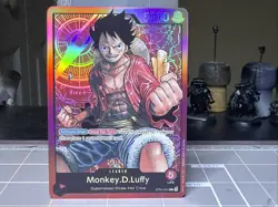 Monkey.D.Luffy ST01-001 | One Piece Card Game CCG | PRE-ERRATA (Description) - Image 1