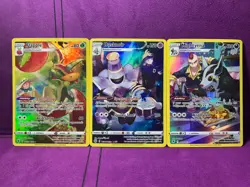 Pokemon Trainer Gallery Bundle 3 Card Lot Flapple Dusknoir Mightyena NM - Image 3