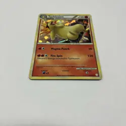 Typhlosion - 32/123 - 2010 HGSS Cosmos Holo Deck Exclusive Pokemon Card - Image 2