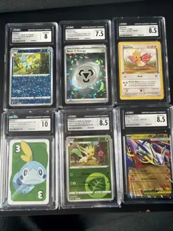 45 CGC Graded Pokemon Card Lot CGC 10 9.5 9 Vintage Modern WOTC EX - Image 3