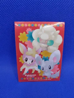 2011 Minccino Deerling Whimsicott Individual Card Sleeve Pokemon Japan Original - Image 1