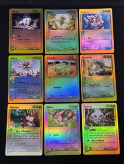 Pokemon TCG EX Sandstorm 9-Card Reverse Holo Foil Lot Near Mint-LP - Image 1