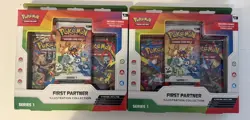 x2 Pokemon Trading Card Game - First Partner Illustration Collection - Series 1 - Image 1