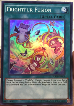 Yugioh Frightfur Fusion 1st Edition Starfoil Rare FIEN-EN025 - Image 1