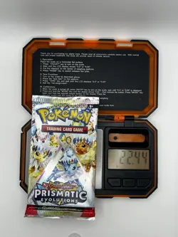 🔥1x 22.44 Gram🔥 HEAVY!!! Prismatic Evolutions Pack! Sealed! PRE S&V Pokemon - Image 1