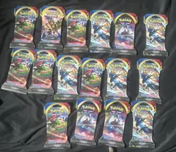 Pokemon TCG: Sword & Shield Sleeved Booster Packs Lot Of 14 820650826528 - Image 2