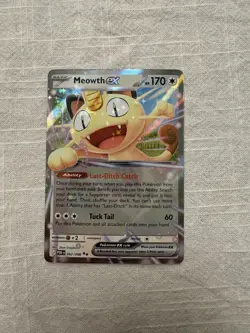 Meowth ex Holo Double Rare ME03: Perfect Order 062/088 NM - Image 1