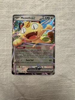 Meowth ex - Holo Double Rare ME03: Perfect Order 062/088 NM - Image 1