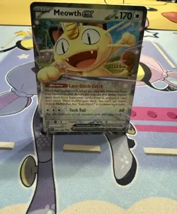 Meowth ex | Holo Double Rare | ME03: Perfect Order | 062/088 | NM - Image 1