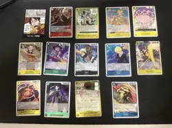 One Piece TCG - Lot 14 Cards - SR / R - Image 1