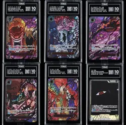 ONE PIECE OP13 Five Elders Special Red Version Demon God Pack Japanese - TAG 10 - Image 1