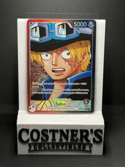 Sabo (Alternate Art) OP13-004 Leader One Piece Carrying On His Will English - Image 1
