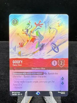Disney Lorcana-Winterspell-Goofy-Klutzy Skier-#216-Epic-M/NM - Image 1