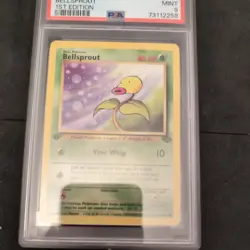 Pokemon Card Bellsprout Jungle 49/64 1st Edition 1999 PSA 9 Mint - Image 2