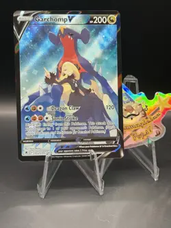 Garchomp V TG23/TG30 SWSH10: Astral Radiance Trainer Gallery Pokemon Card - Image 1