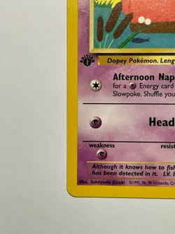 2000 Slowpoke Team Rocket Set 67/82 Common Pokemon Card 1st edition - NM - Image 5