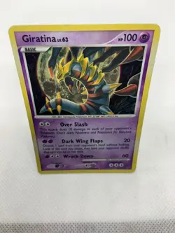 Giratina 10/127 Platinum Holo Rare Pokemon Trading Card - Image 3