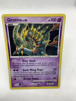 Giratina 10/127 Platinum Holo Rare Pokemon Trading Card - Image 4
