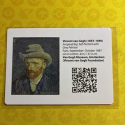 Pokemon x Van Gogh Museum QR Code Card (Does Not Come With Pikachu) - Image 1