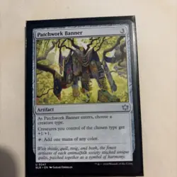 MTG Patchwork Banner 0247 Bloomburrow M/NM Free UK P&P - Image 1