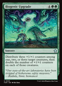 MTG Biogenic Upgrade ** Foundations ** English (NM) - Image 1