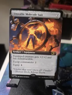 MTG Unstable Molecule Suit MSC Borderless - Small Seller 🐱 - Image 1