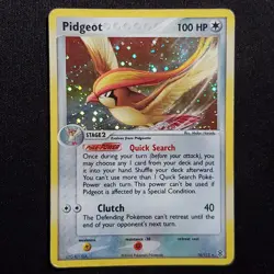 Pidgeot 10/112 Holo Rare FireRed & LeafGreen Pokemon Heavily Played - Image 1