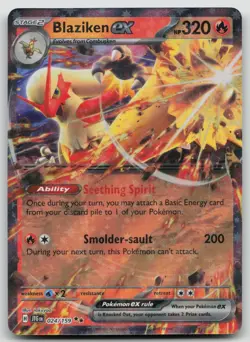 Blaziken ex 024/159 Double Rare Journey Together Pokemon Holo Near Mint - Image 1