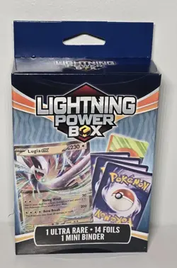 Pokemon TCG Lightning Power Box NIB & FACTORY SEALED - Image 1