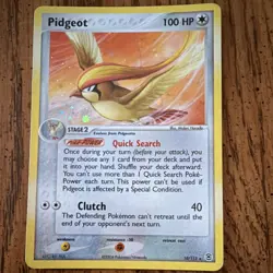 The Pokemon Company Pidgeot FireRed & LeafGreen 10/112 Holo Rare 2004 Eng - Image 1