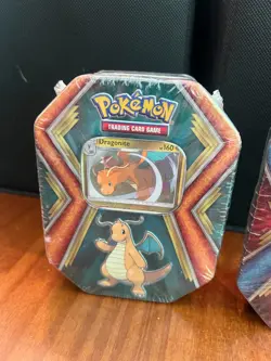 Pokemon Sealed Dragon Tins (2) Dragonite Salamence 10 Mini Pack Tin - Image 2