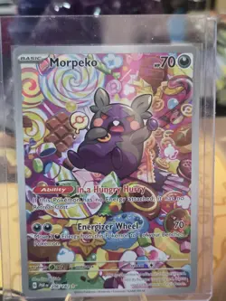 Pokemon Morpeko 206/182 Paradox Rift IR EN. NM/MINT - Image 1