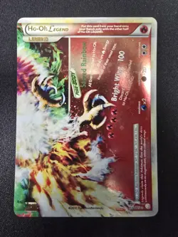 Ho-Oh LEGEND Bottom HeartGold & SoulSilver Holo Ultra Rare 112/123 - Image 1