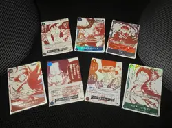 ONE PIECE CARD THE BEST vol.2 SEALED BOX & Complete set of 7 Promo Card From JP - Image 2
