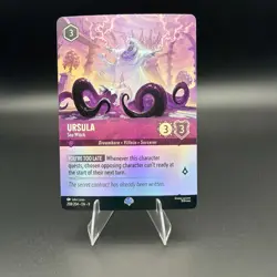 Ursula Sea Witch Epic Alternate Art Fabled Disney Lorcana 208/204 (A) - Image 1
