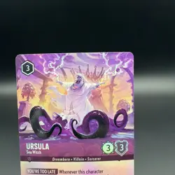Ursula Sea Witch Epic Alternate Art Fabled Disney Lorcana 208/204 (A) - Image 2