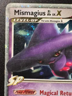 Mismagius GL LV.X 110/111 Platinum Rising Rivals Pokemon Card Holo Rare Swirl HP - Image 3