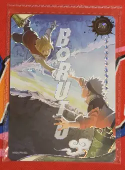 Kayou Naruto Promo Card Boruto Uzumaki NREA-PR-001 SEALED NEW - Image 1