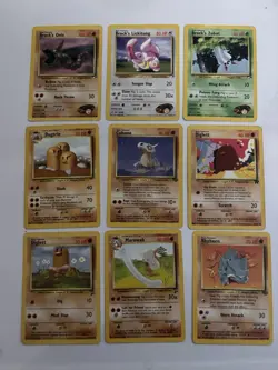 Nintendo Pokemon TCG 40-Card Lot Neo Discovery/Gym Holo/Regular Hitmontop - Image 5